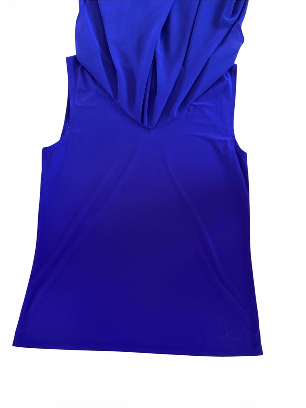 ADELE & MAY ROYAL PURPLE CHIFFON LAYERED TOP Size XL - Picture 8 of 10